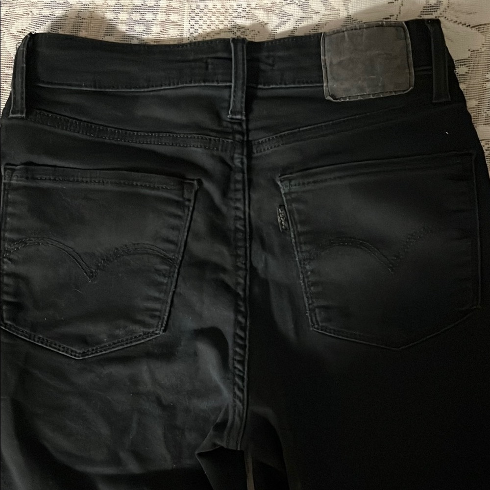 Men's Old Black Levi Jeans